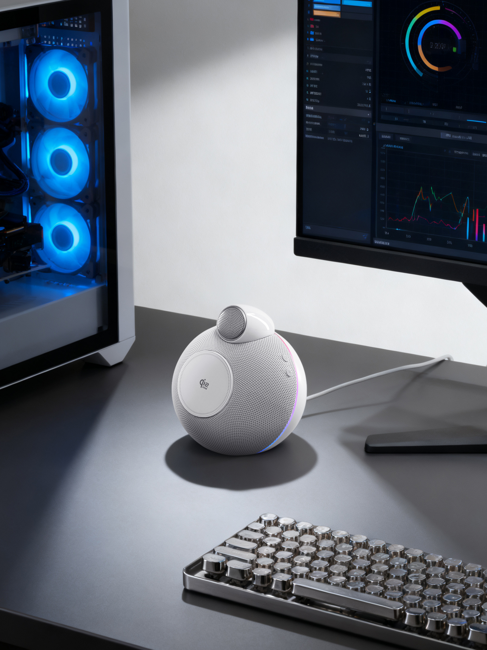 Magnetic Wireless Charger Speaker — 6